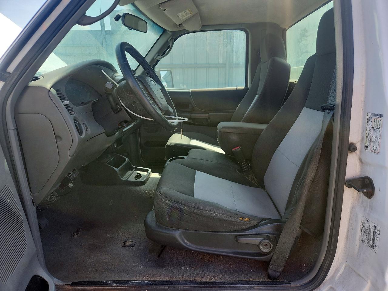 2007 Ford Ranger White vin: 1FTYR10D27PA83157