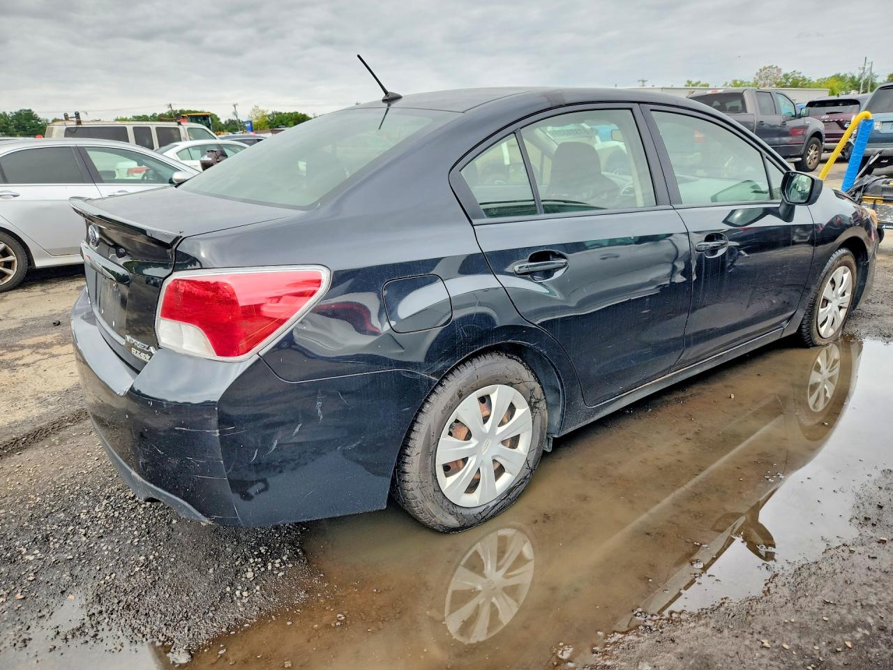 2015 Subaru Impreza Черный vin: JF1GJAA6XFH017084