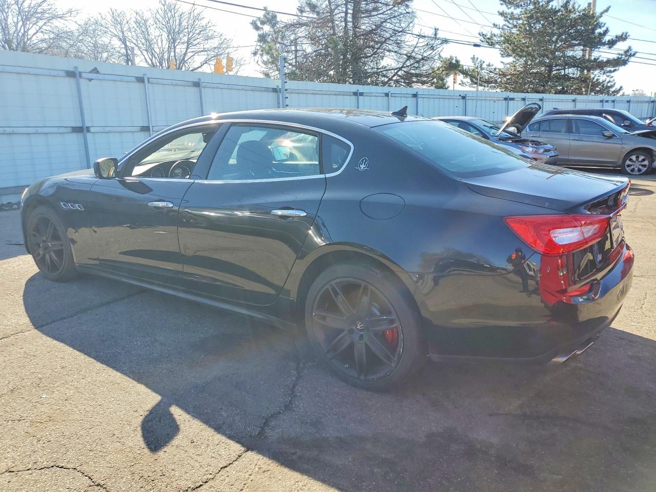 2014 Maserati Quattroporte S Black vin: ZAM56RRA1E1108550