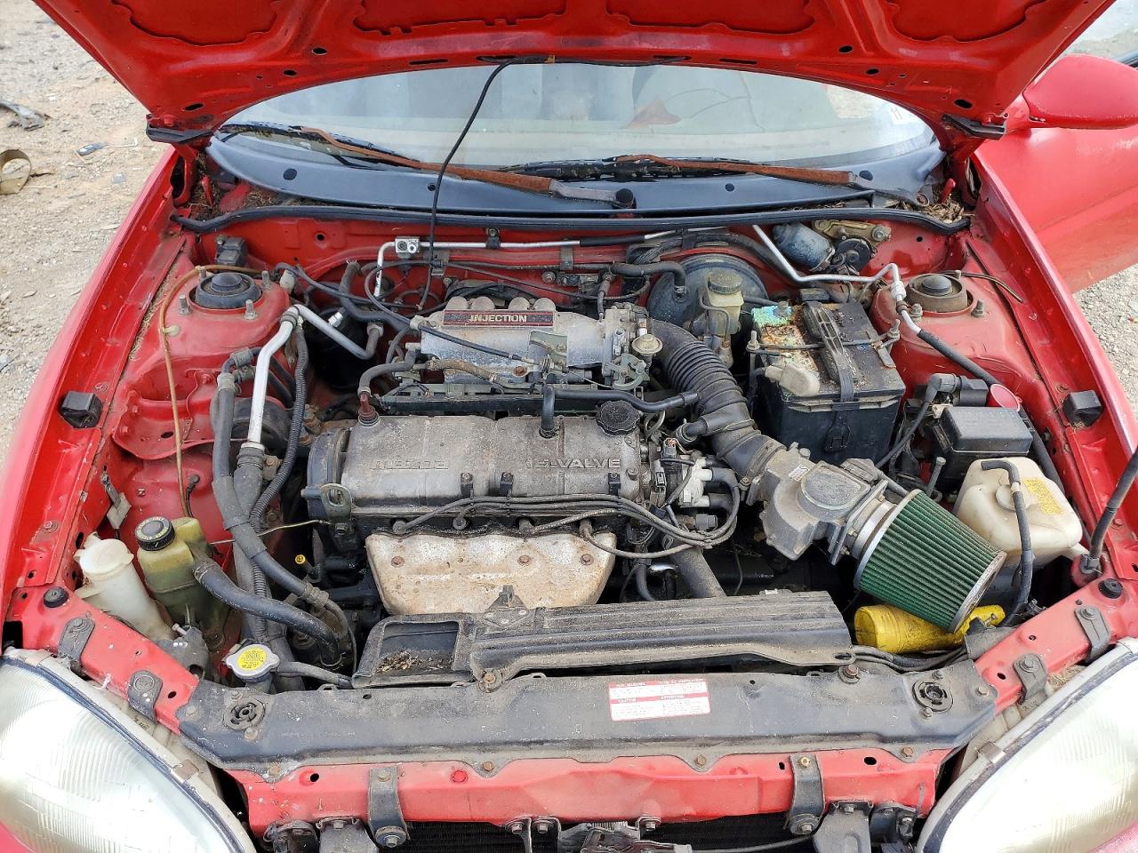 1993 Mazda Mx-3 Red vin: JM1EC4310P0229717