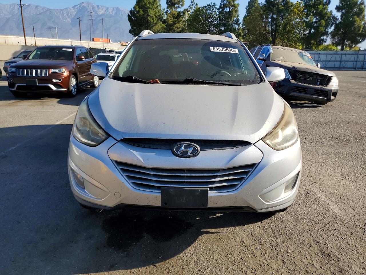 2014 Hyundai Tucson Se White vin: KM8JUCAG9EU926253