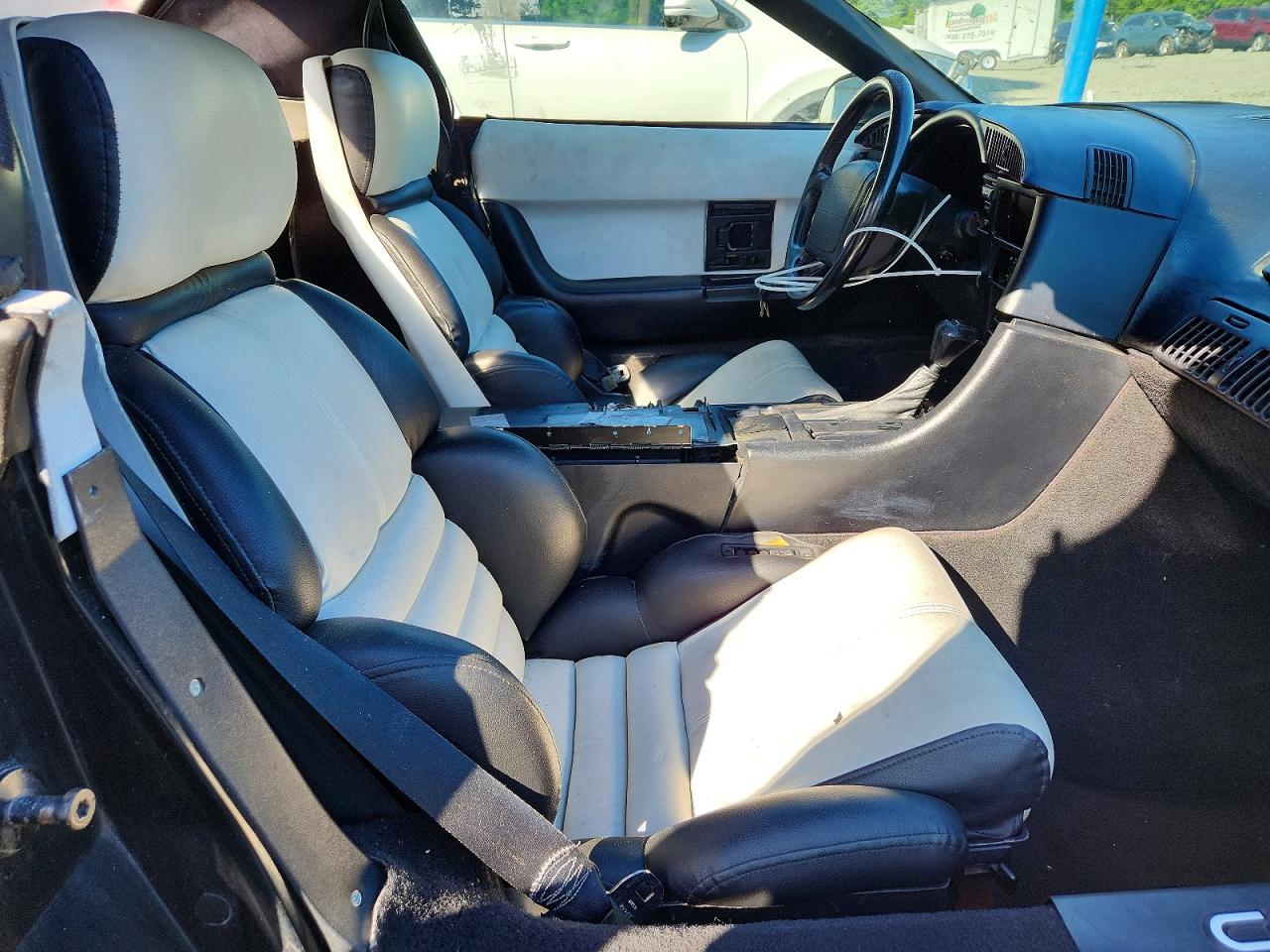 1992 Chevrolet Corvette Black vin: 1G1YY33P4N5109506