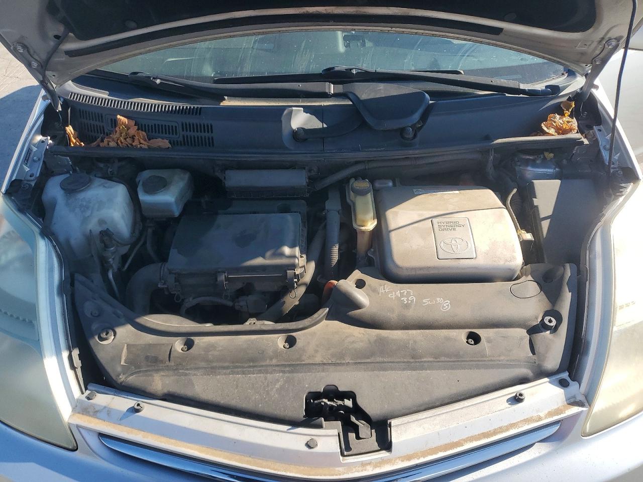 2008 Toyota Prius Base Silver vin: JTDKB20U687761829