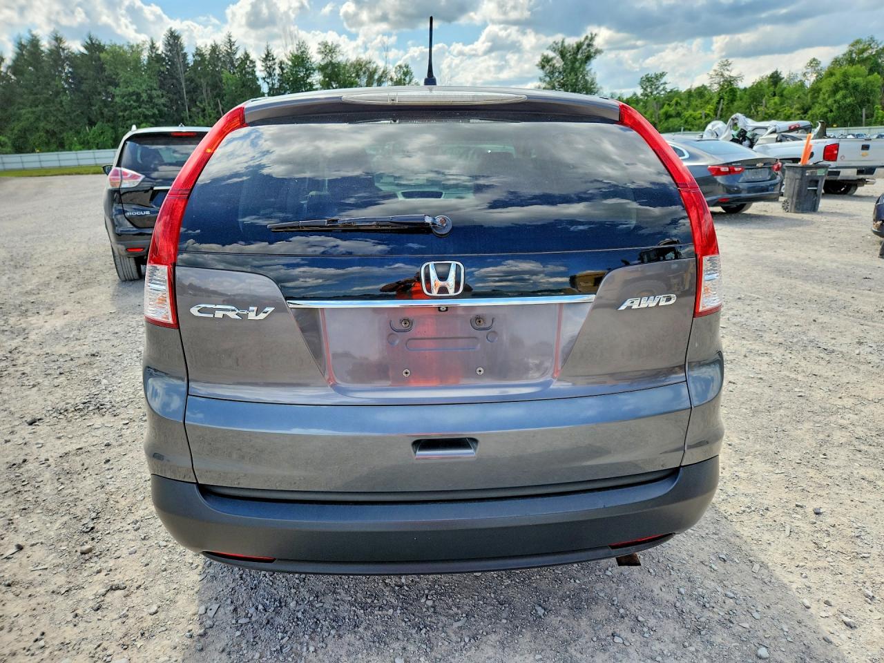 2014 Honda Cr-v Ex Silver vin: 2HKRM4H5XEH624739