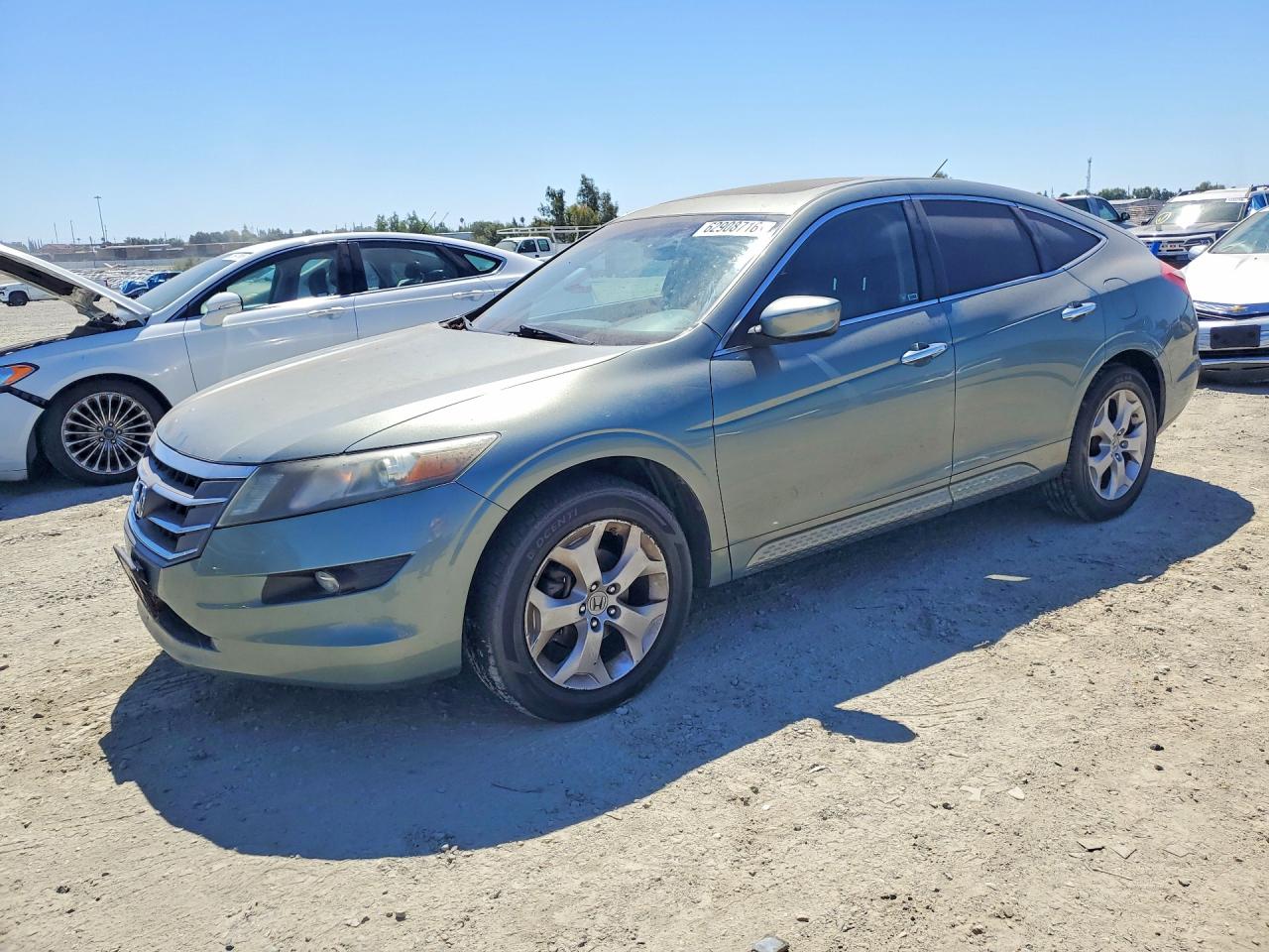 2012 Honda Crosstour Exl Green vin: 5J6TF1H5XCL006581
