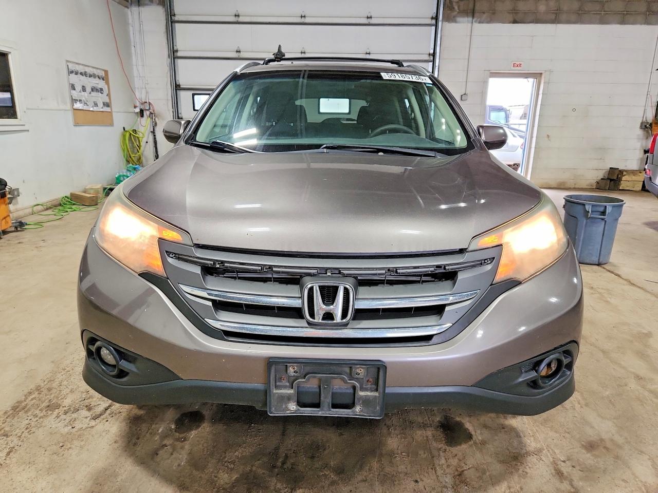 2013 Honda Cr-v Ex Tan vin: 5J6RM4H55DL005485