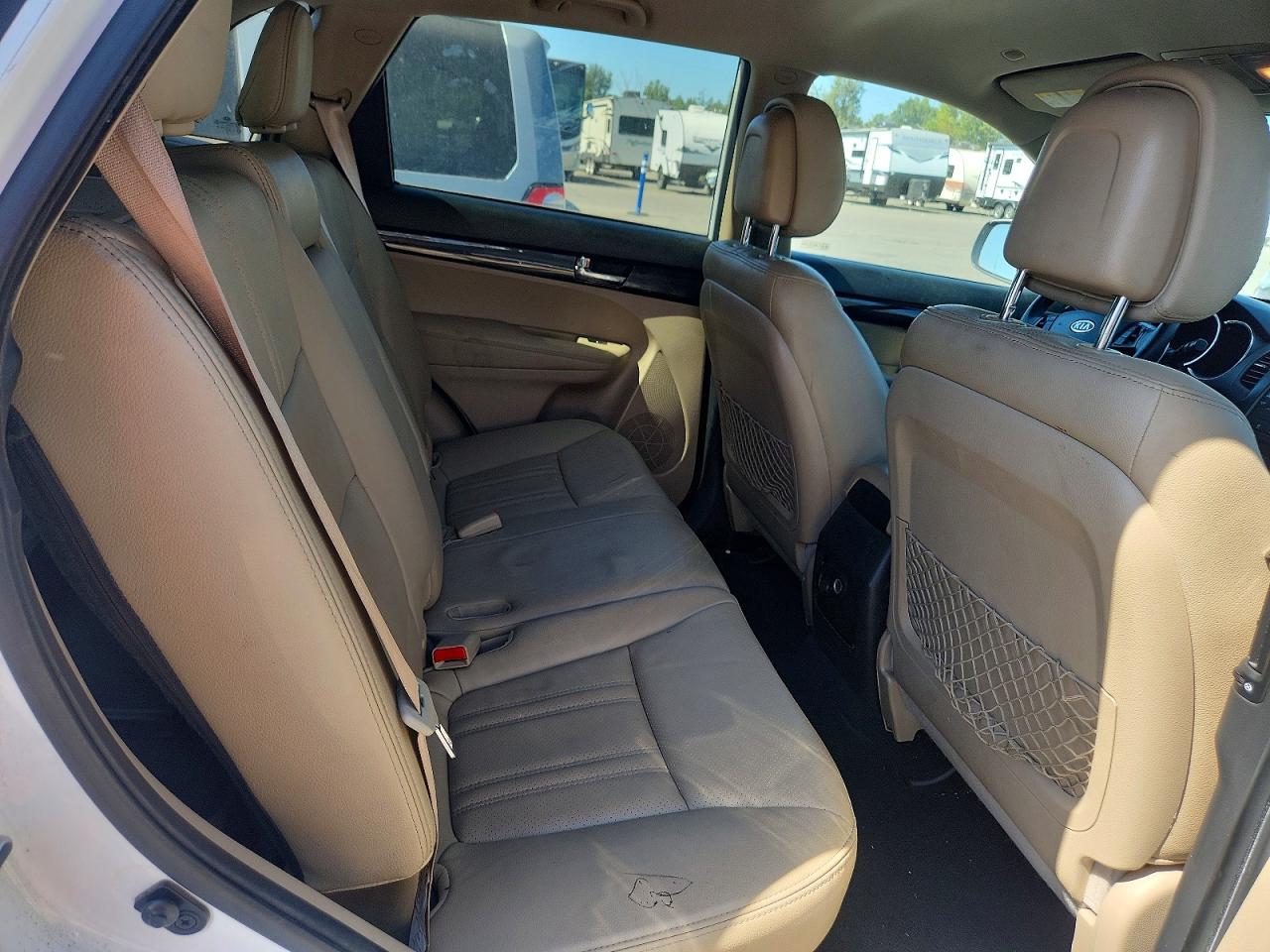 2013 Kia Sorento Ex White vin: 5XYKUDA63DG344901