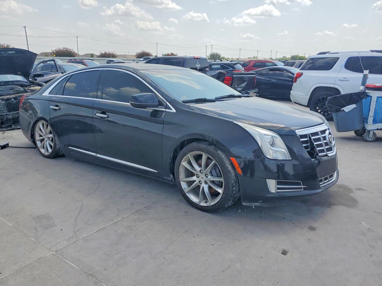 2013 Cadillac Xts Luxury Collection Black vin: 2G61P5S32D9239522