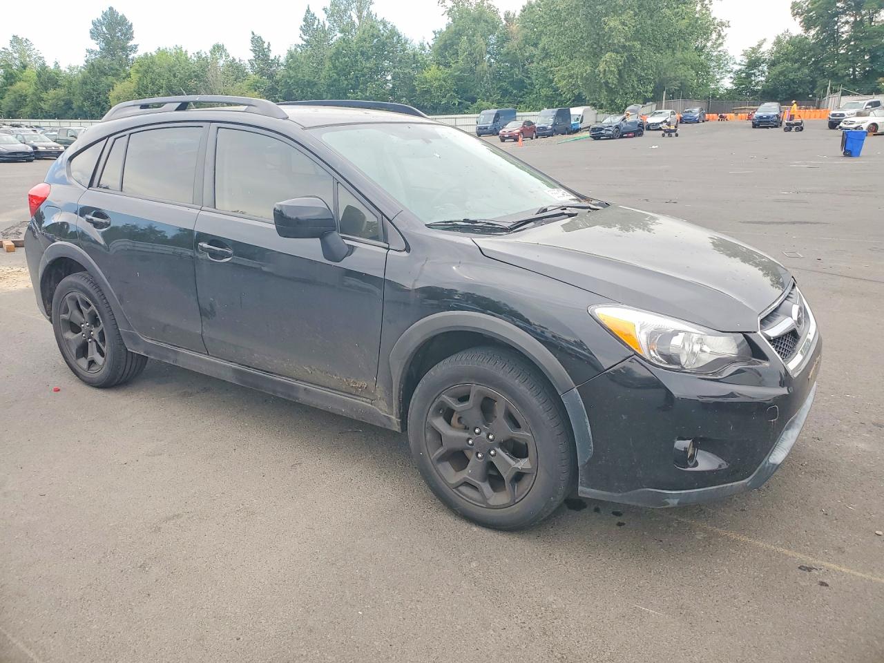 2014 Subaru Xv Crosstrek 2.0 Premium Черный vin: JF2GPAWC0E8250382