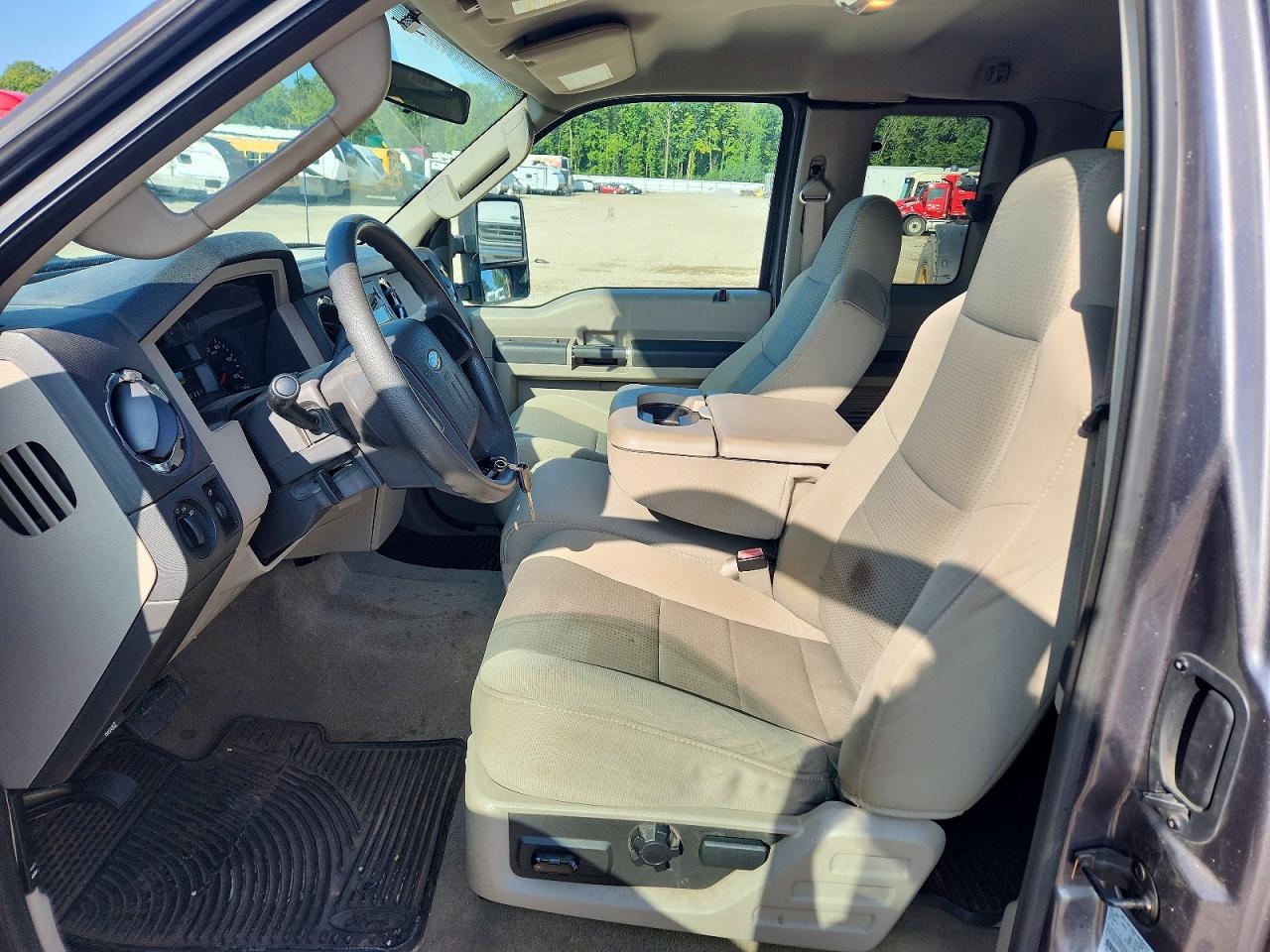 2008 Ford F350 Srw Super Duty Gray vin: 1FTWX31R38EB61963