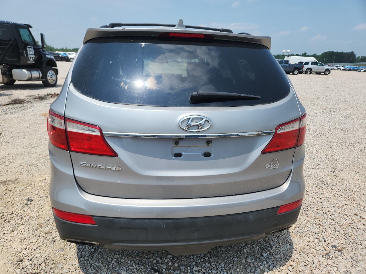 2013 Hyundai Santa Fe Gls Silver vin: KM8SN4HFXDU003167
