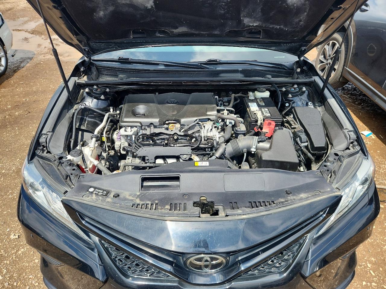 2018 Toyota Camry Xse Черный vin: 4T1B61HK8JU562947