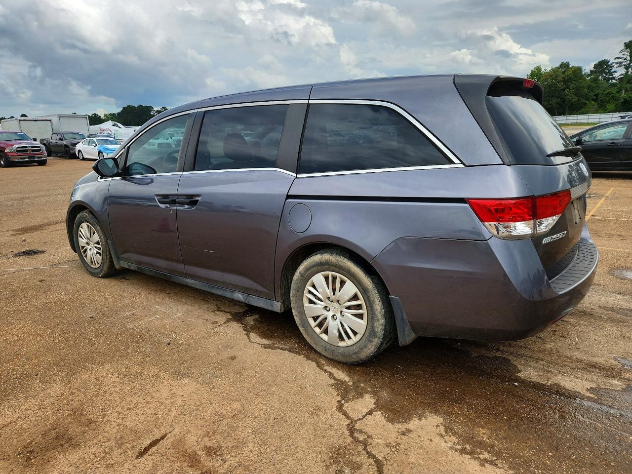 2016 Honda Odyssey Lx Gray vin: 5FNRL5H20GB068604