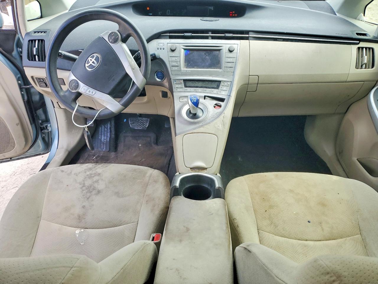2014 Toyota Prius Three Green vin: JTDKN3DU4E1818180