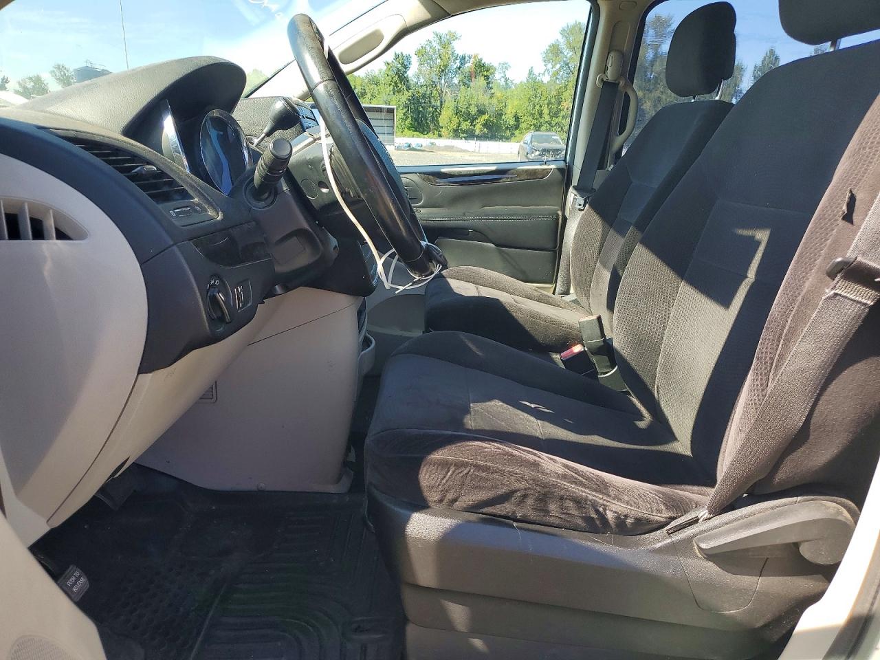 2013 Dodge Grand Caravan Se White vin: 2C4RDGBG2DR756486