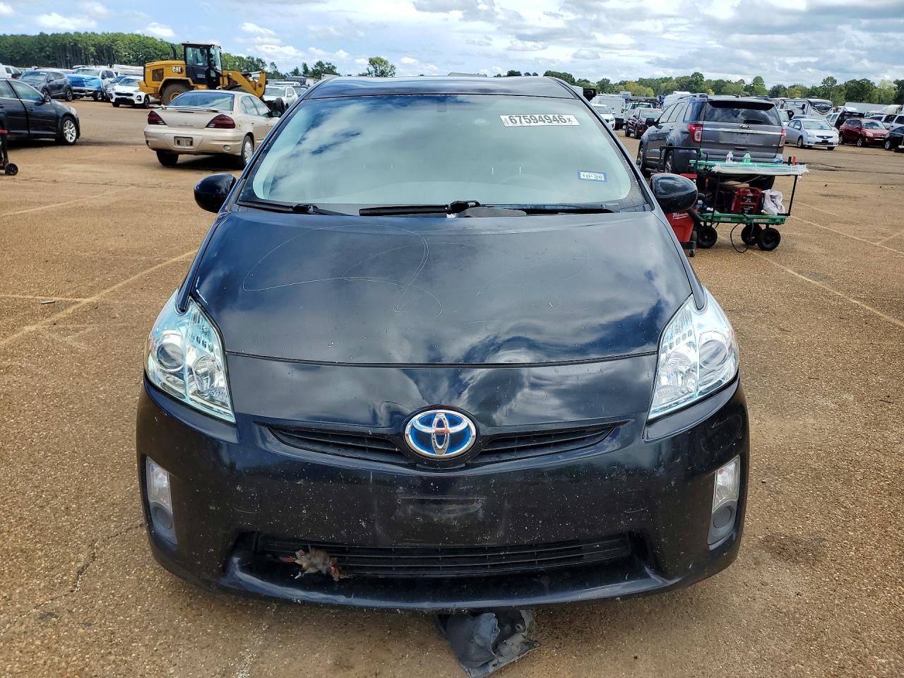 2010 Toyota Prius Iv Black vin: JTDKN3DU3A0039949