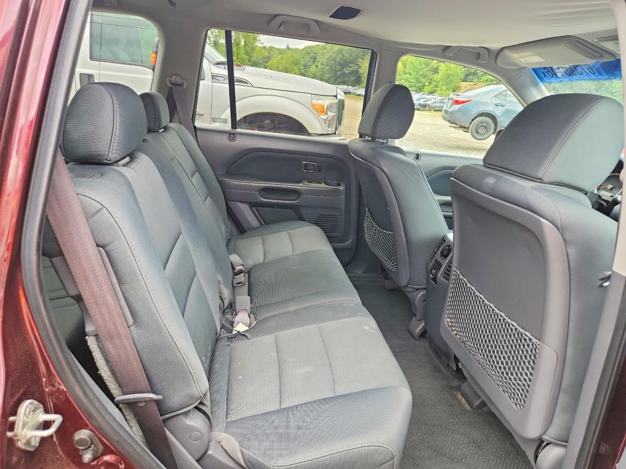 2008 Honda Pilot Vp Maroon vin: 5FNYF18278B050873