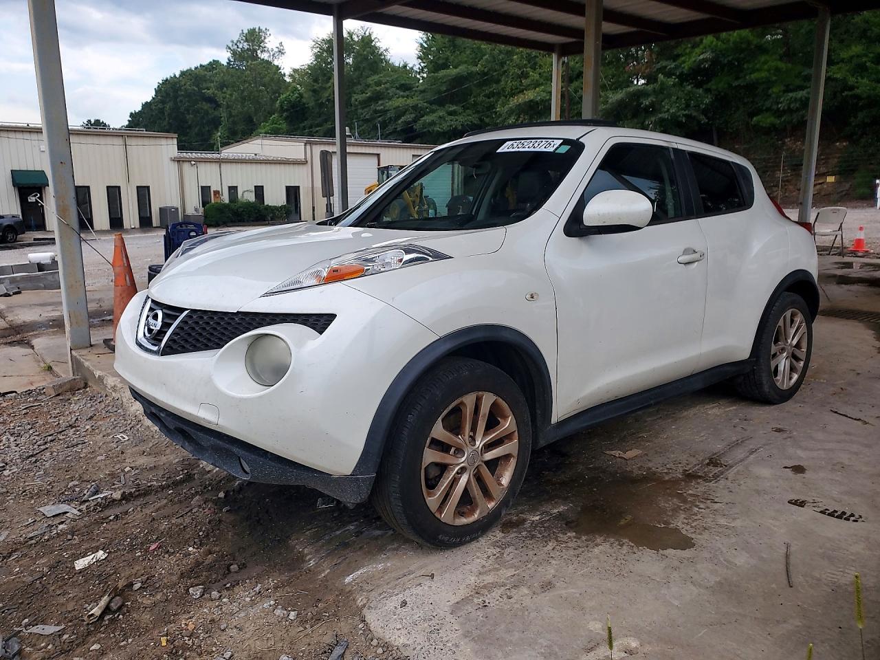 2014 Nissan Juke Sl Белый vin: JN8AF5MRXET354739