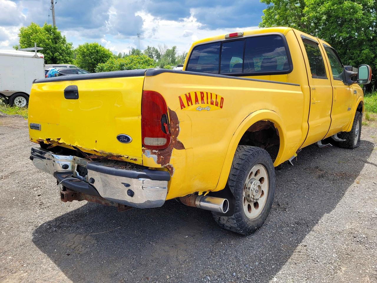 2006 Ford F350 Srw Super Duty Yellow vin: 1FTWW31P36EA97521