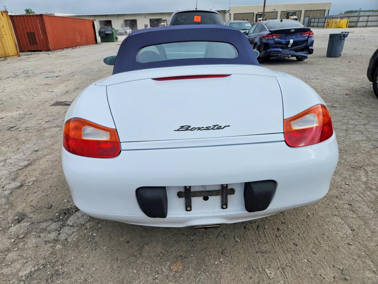 1999 Porsche Boxster White vin: WP0CA2988XU625277