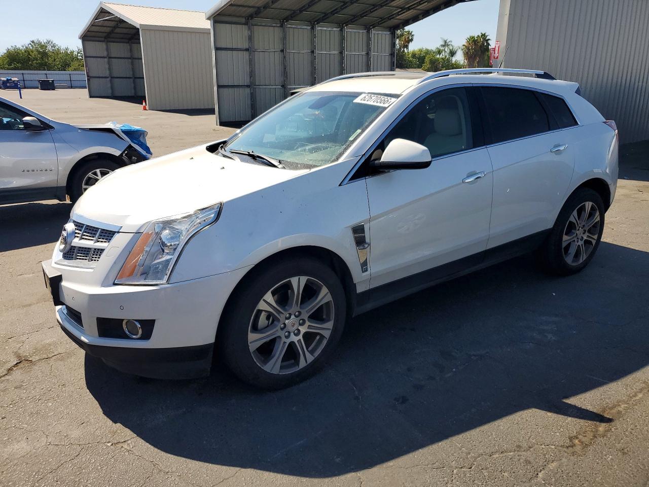 2012 Cadillac Srx Premium Collection White vin: 3GYFNCE37CS622134