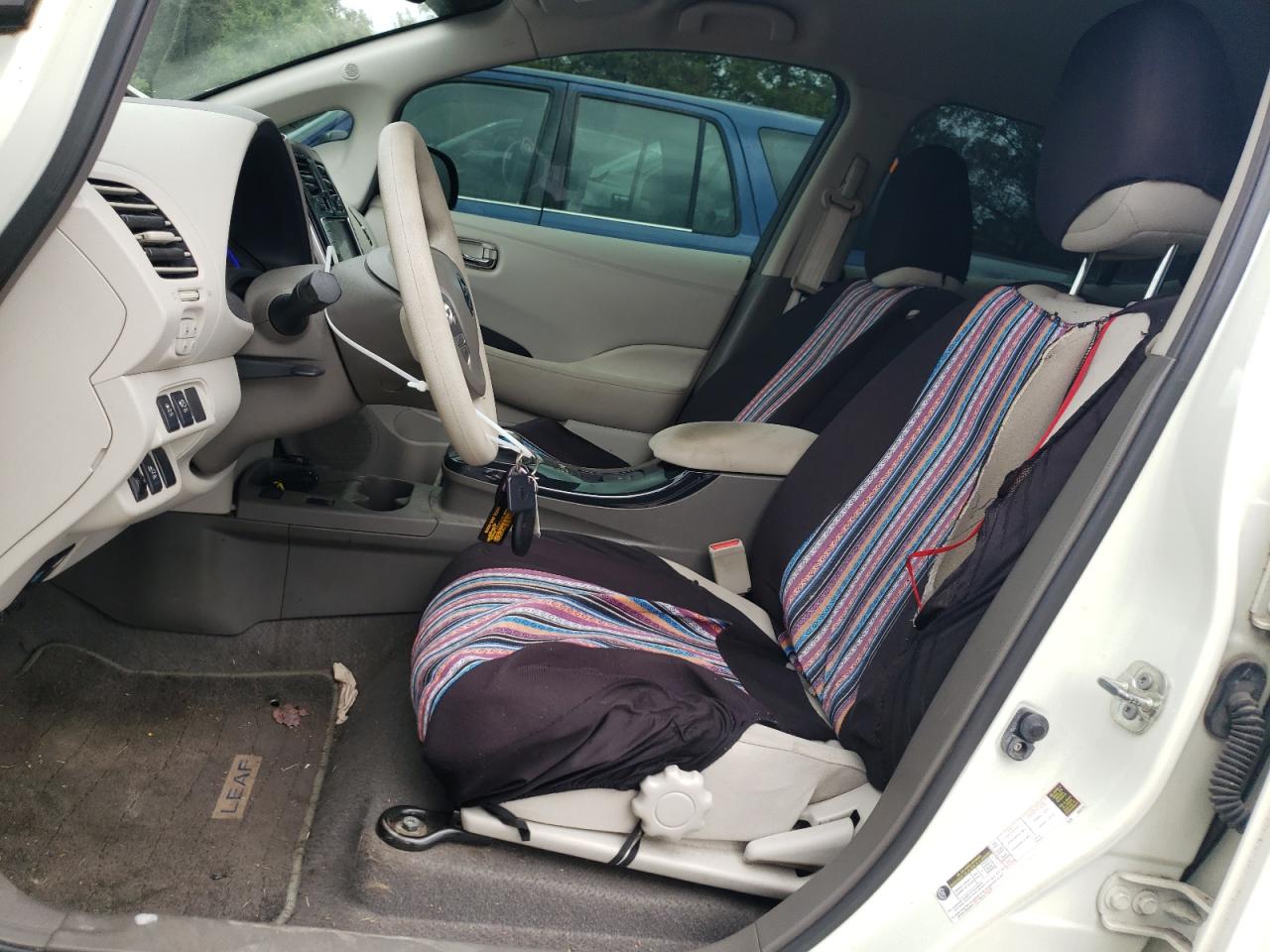2011 Nissan Leaf Sv Белый vin: JN1AZ0CP0BT005898