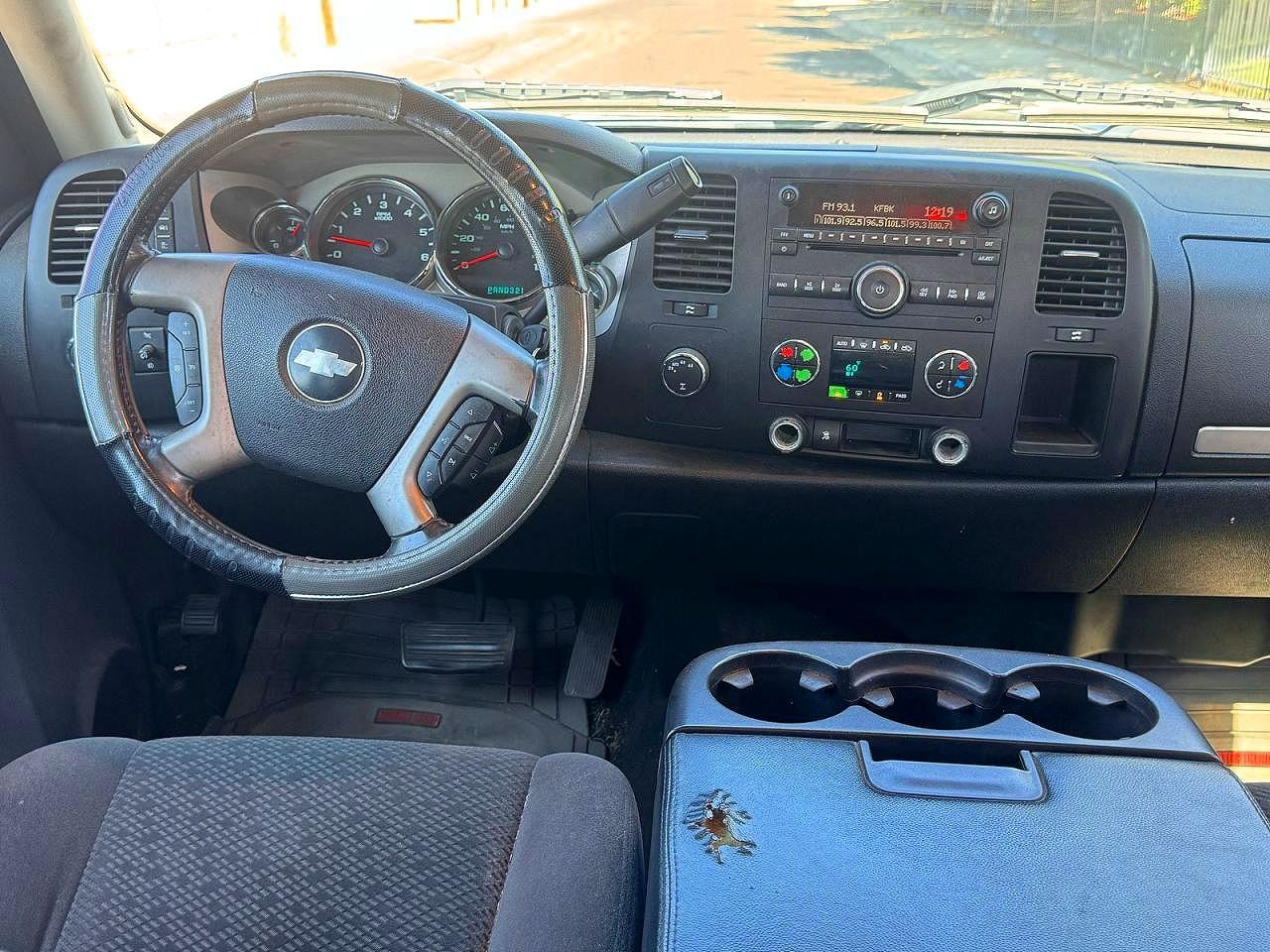 2008 Chevrolet Silverado K1500 Blue vin: 2GCEK13M581173257