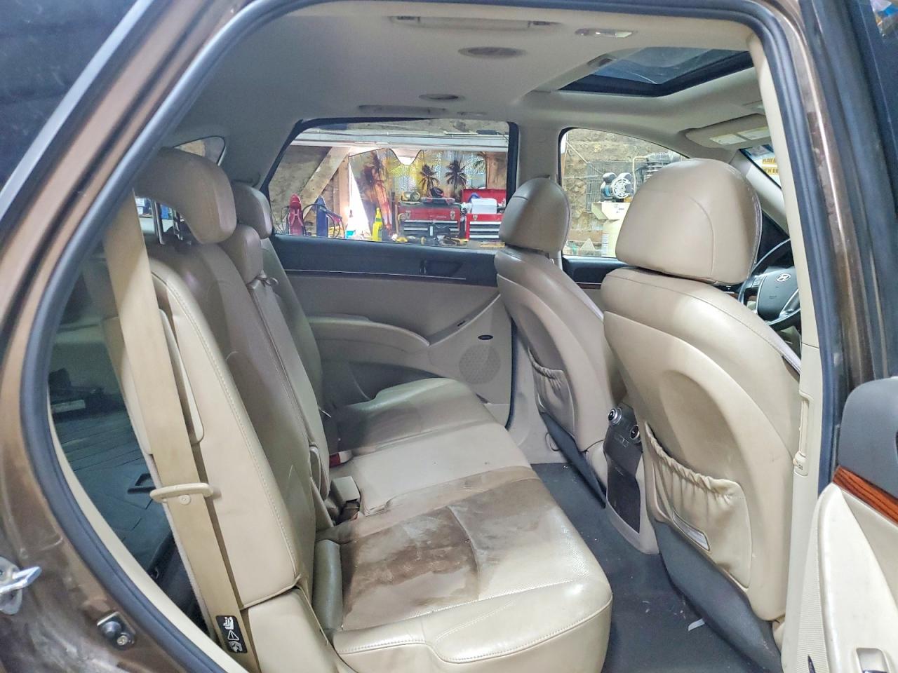 2011 Hyundai Veracruz Limited Brown vin: KM8NUDCC9BU148727