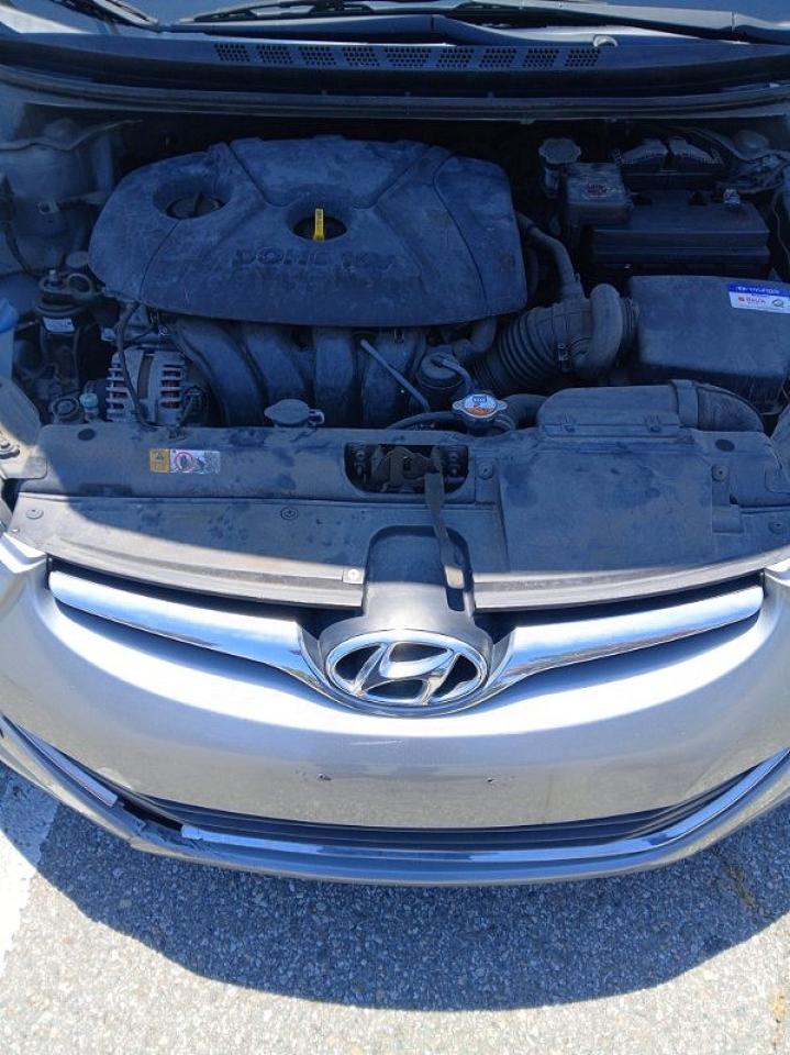2015 Hyundai Elantra Se Gray vin: KMHDH4AE9FU450027