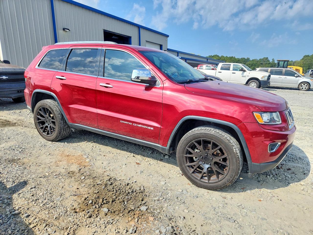 2014 Jeep Grand Cherokee Limited Red vin: 1C4RJEBM8EC326443