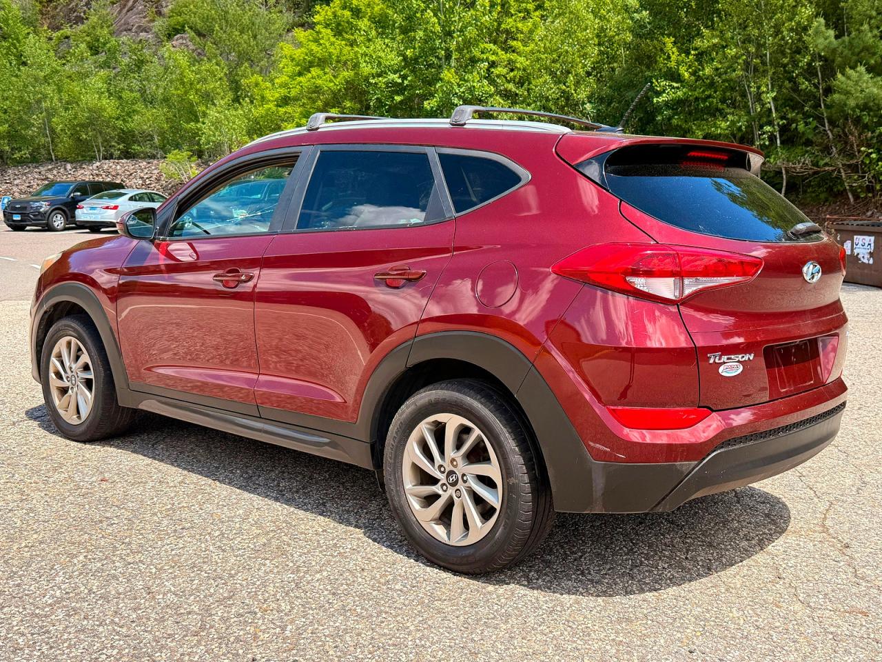 2016 Hyundai Tucson Se Бордовый vin: KM8J3CA4XGU211803