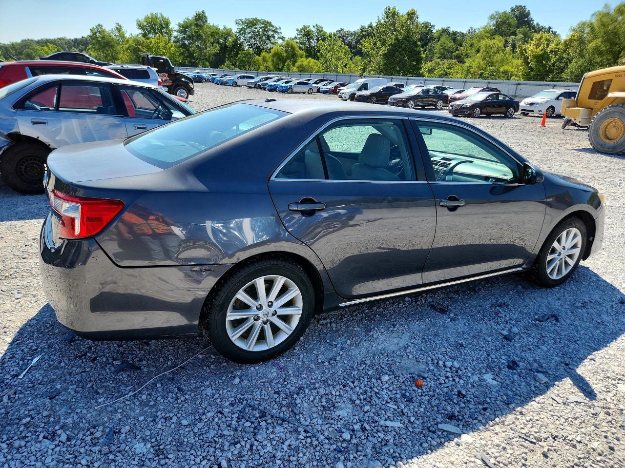 2012 Toyota Camry Xle Угольный vin: 4T1BF1FK0CU600905