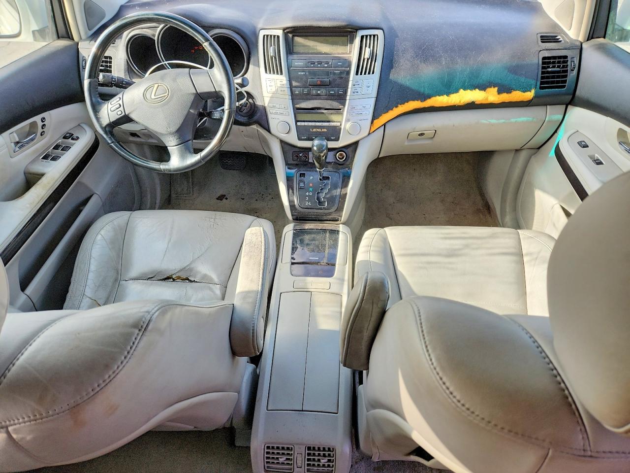 2009 Lexus Rx 350 White vin: 2T2HK31U69C105074