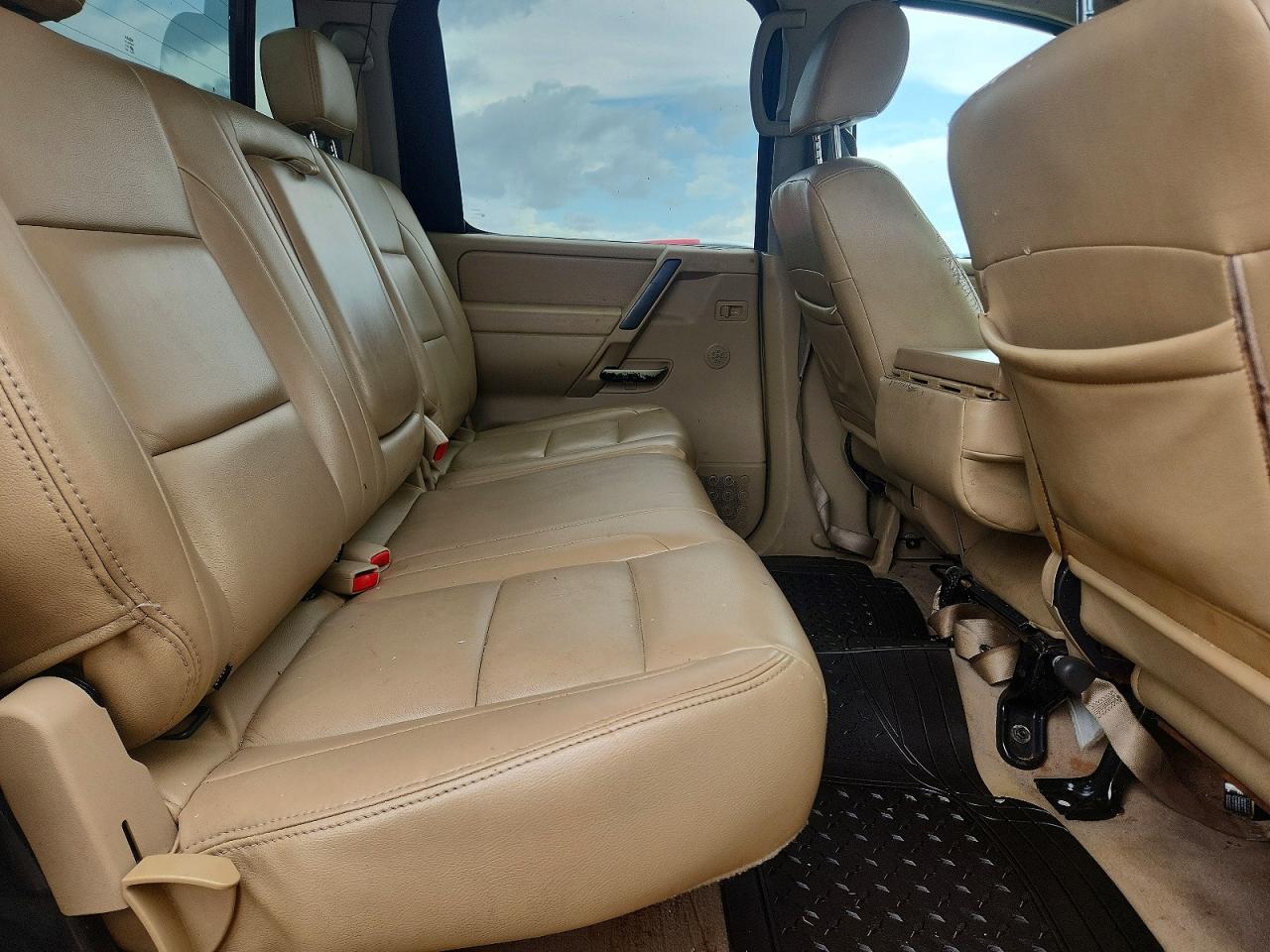 2009 Nissan Titan Xe Ffv White vin: 1N6BA07D69N316529