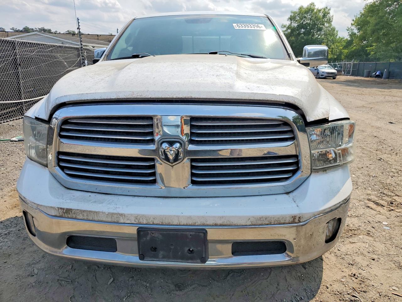 2014 Ram 1500 Slt White vin: 1C6RR7GT0ES325384