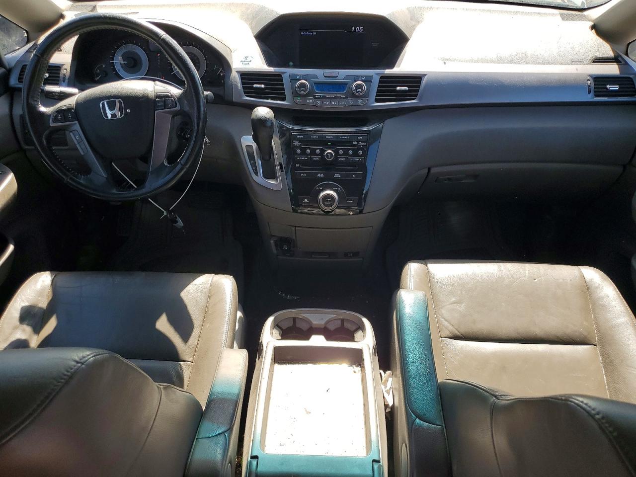 2012 Honda Odyssey Exl Белый vin: 5FNRL5H62CB059528
