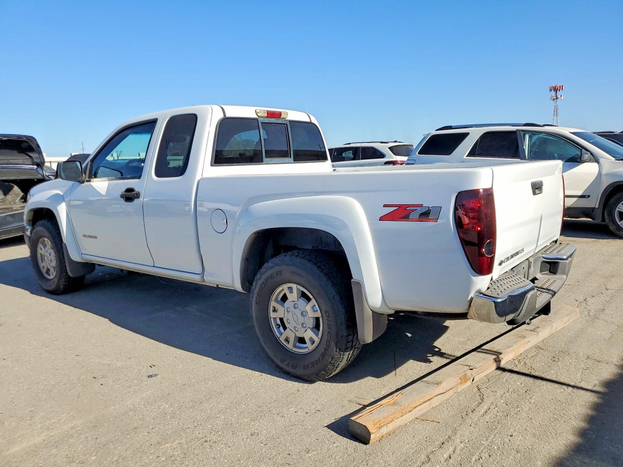 2005 Chevrolet Colorado White vin: 1GCDS196X58102990