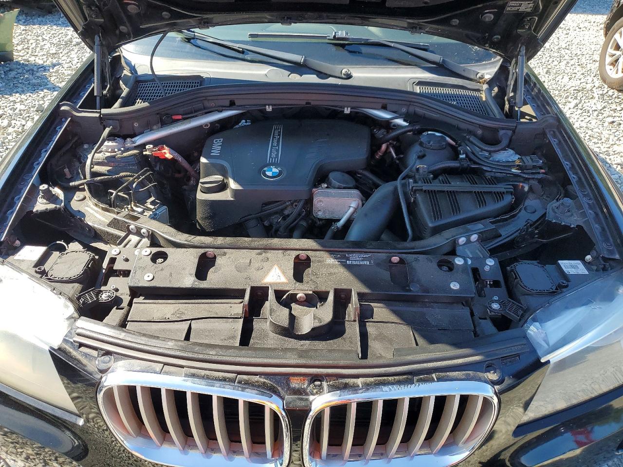 2014 Bmw X3 Xdrive28i Черный vin: 5UXWX9C59E0D25157