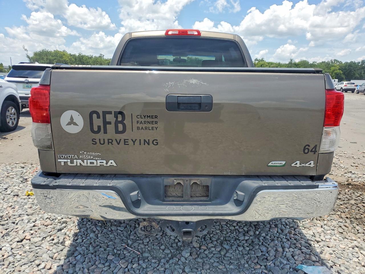 2011 Toyota Tundra Crewmax Sr5 Gray vin: 5TFDW5F19BX201094