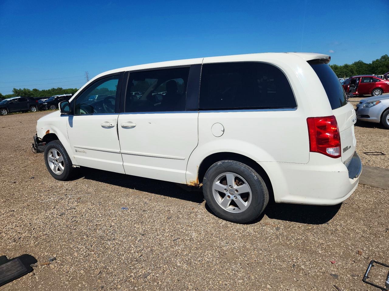 2012 Dodge Grand Caravan Crew White vin: 2C4RDGDG9CR177846