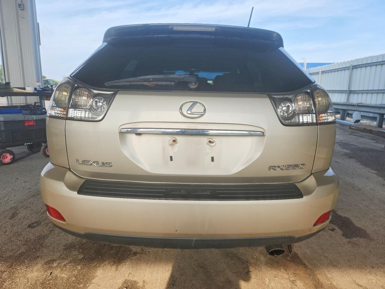 2008 Lexus Rx 350 Beige vin: 2T2HK31U98C063305