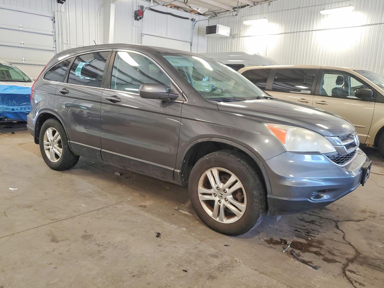2011 Honda Cr-v Exl Gray vin: 5J6RE4H70BL091509