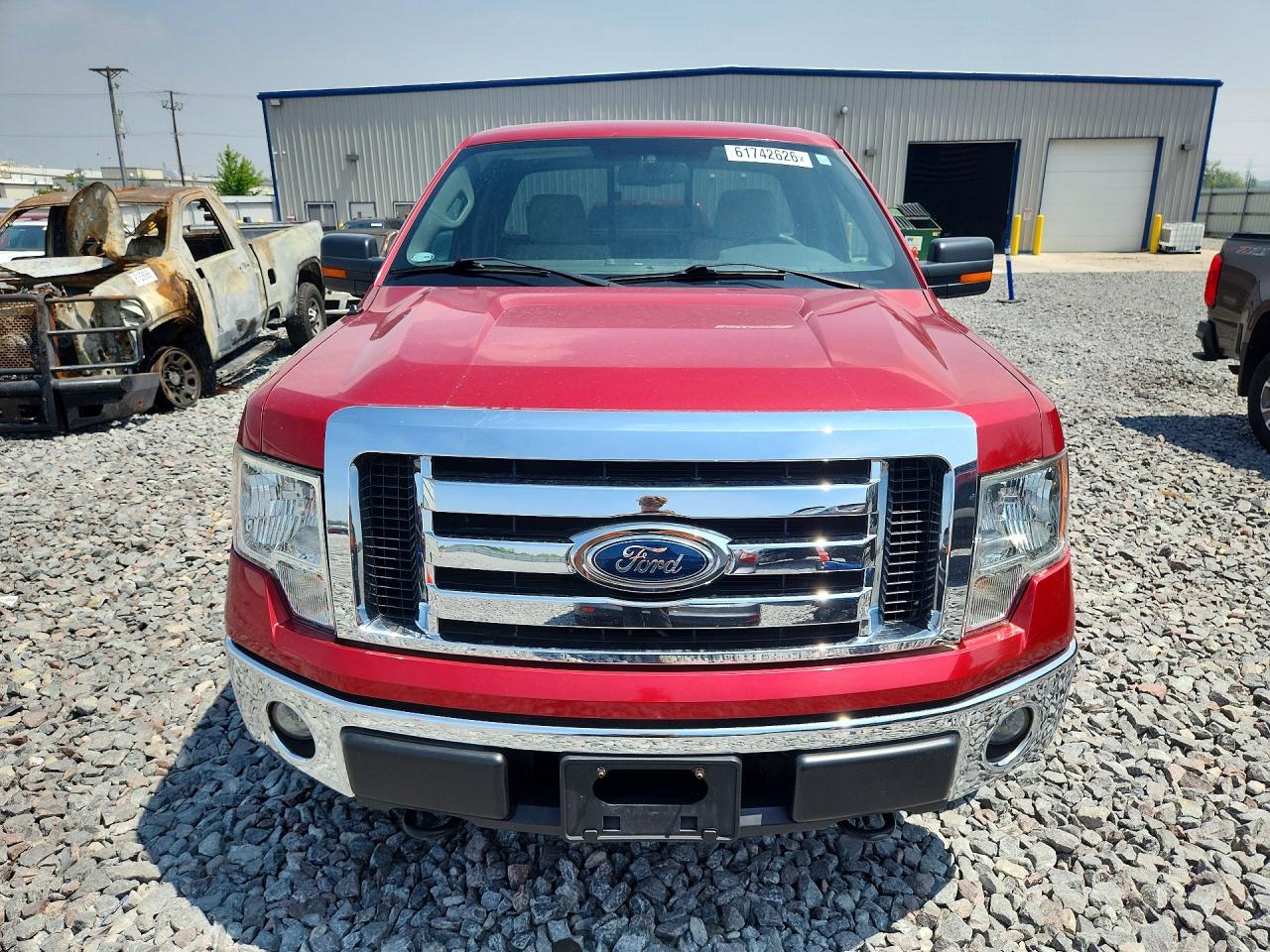 2009 Ford F150 Red vin: 1FTRF14W89KC07232