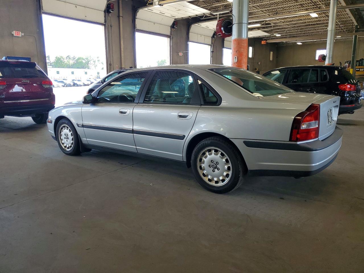 1999 Volvo S80 Silver vin: YV1TS97D1X1006246