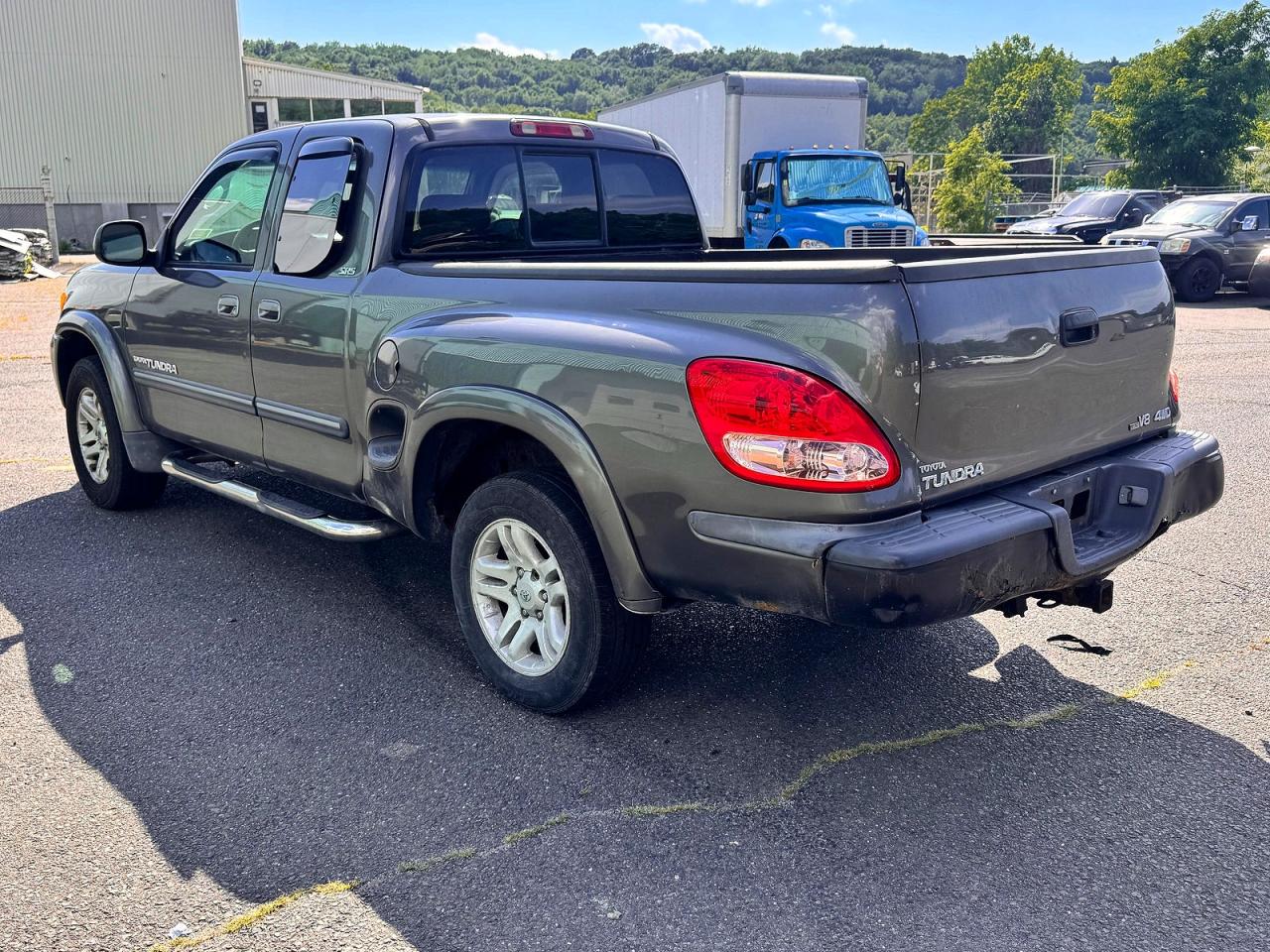 2003 Toyota Tundra Access Cab Sr5 Gray vin: 5TBBT44193S370867