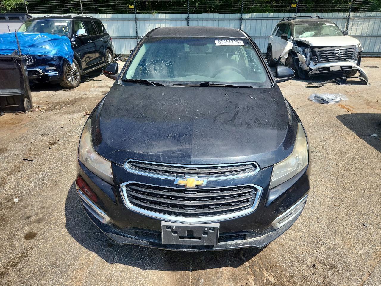 2015 Chevrolet Cruze Lt Black vin: 1G1PC5SB4F7182716
