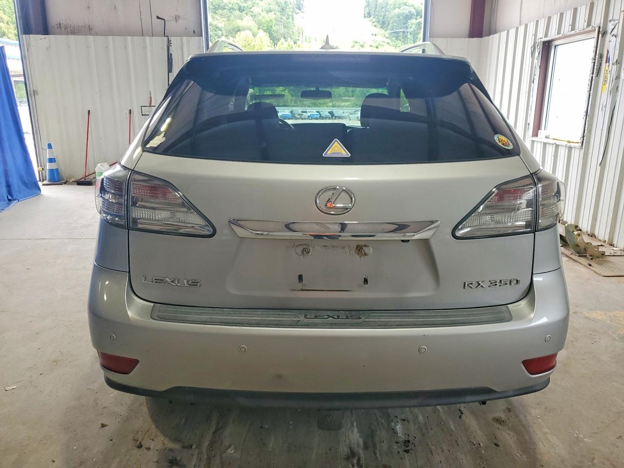 2010 Lexus Rx 350 Silver vin: 2T2BK1BA1AC053355