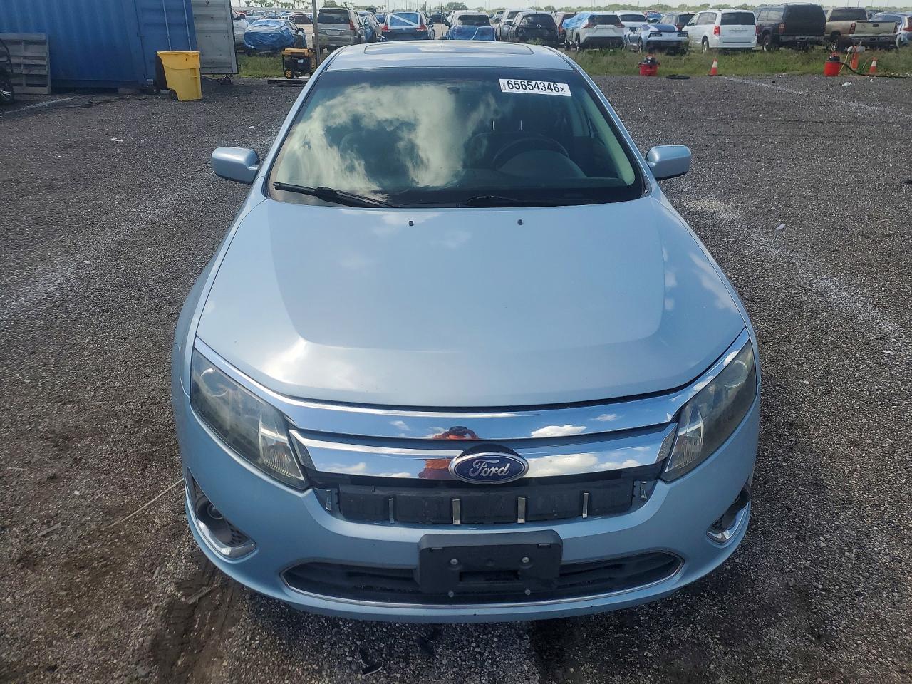 2010 Ford Fusion Hybrid Turquoise vin: 3FADP0L33AR298344