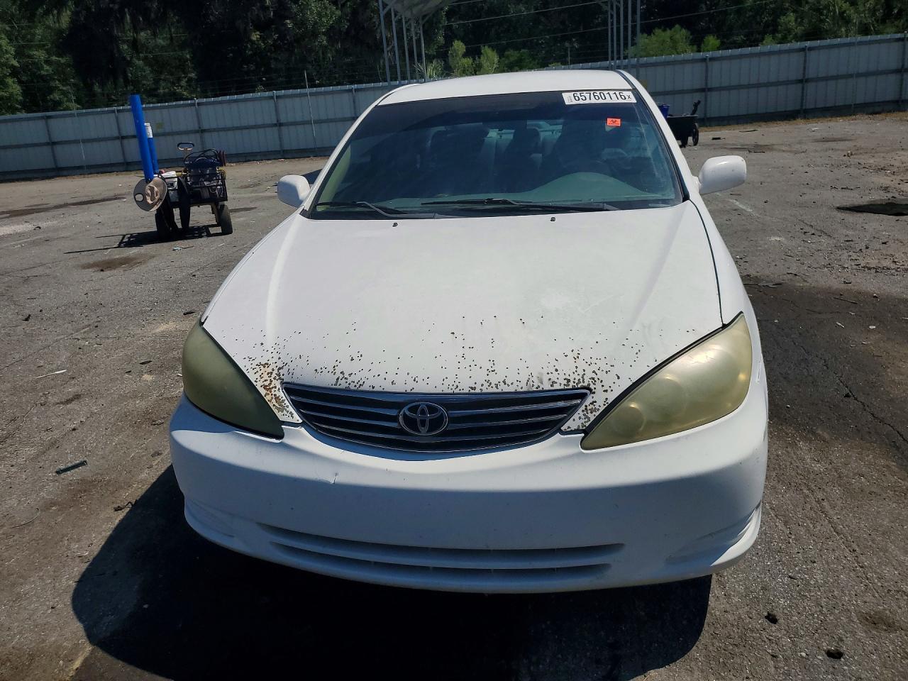 2005 Toyota Camry Le White vin: 4T1BE32K85U383756