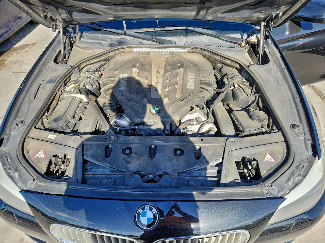 2012 Bmw 550 I Black vin: WBAFR9C58CDV59088